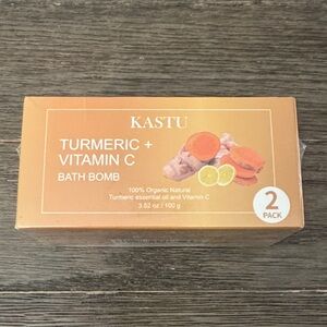 Kastu Turmeric + Vitamin C Bath Bombs (2 Pack)